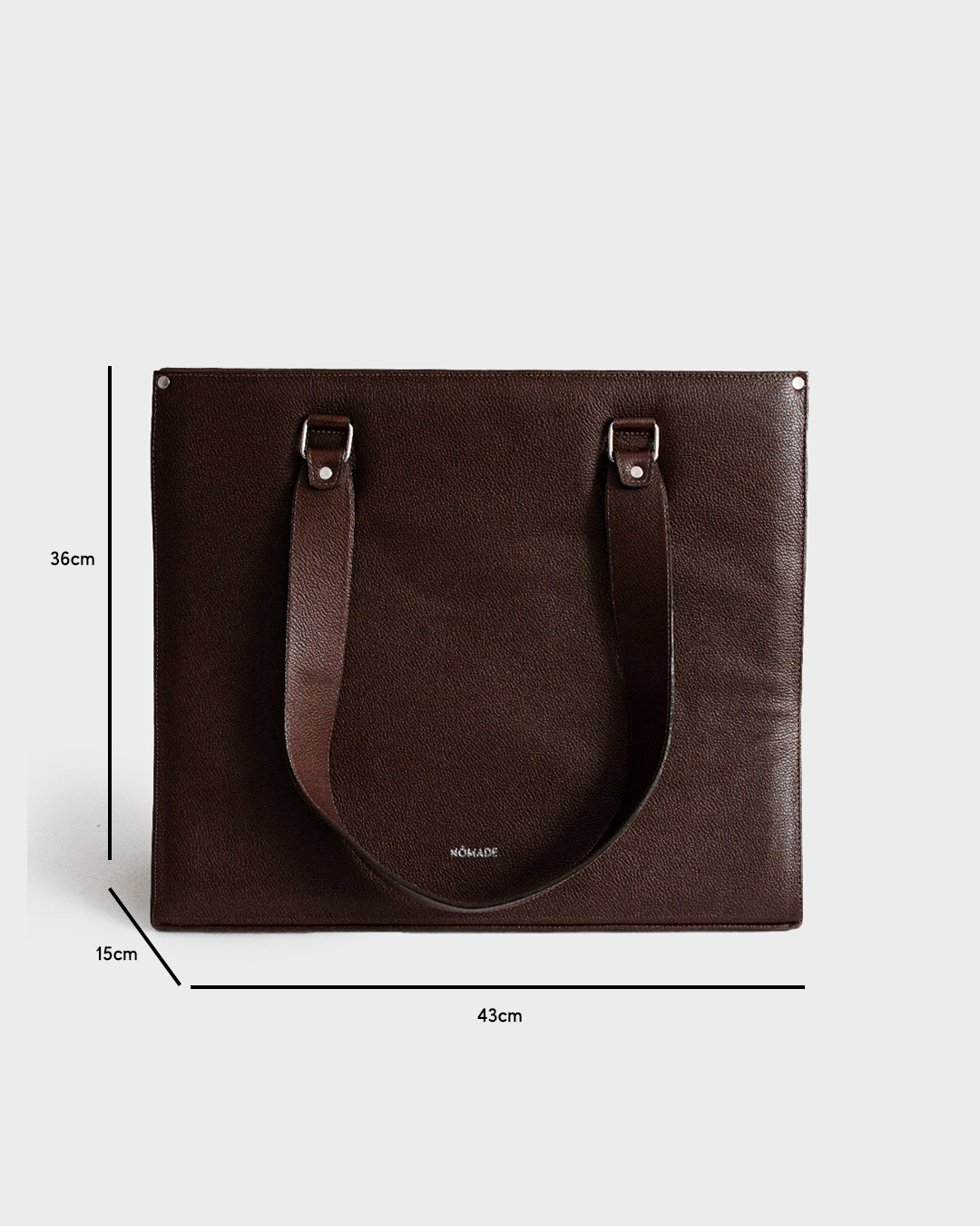 Juli - Tote bag Ejecutiva XL - Chocolate - Imagen 2