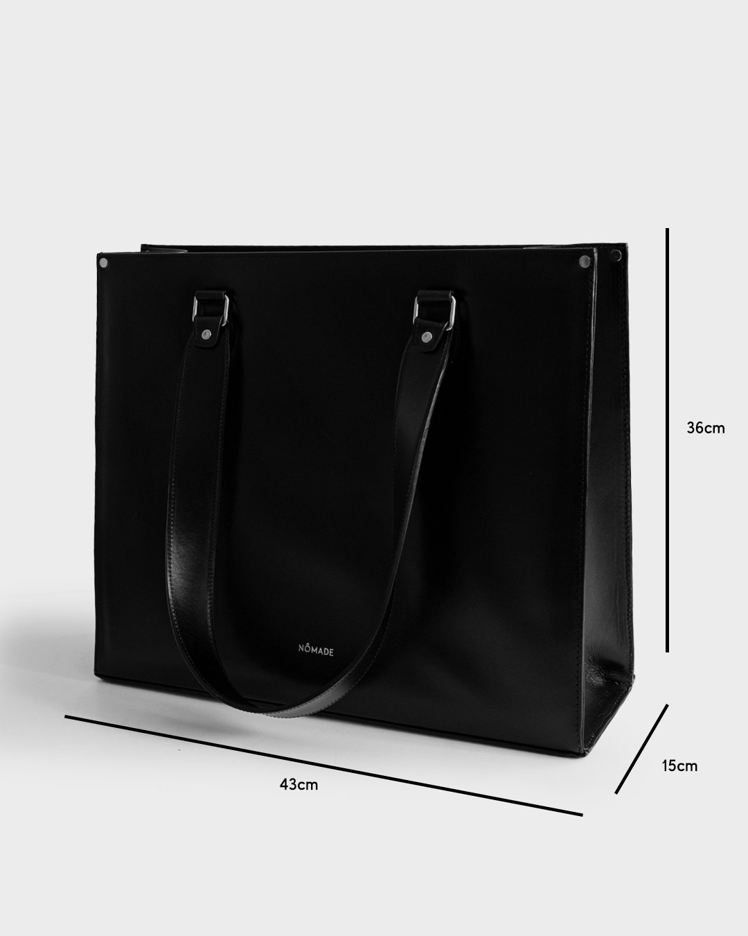 Juli - Tote bag Ejecutiva XL - Negra - Imagen 2