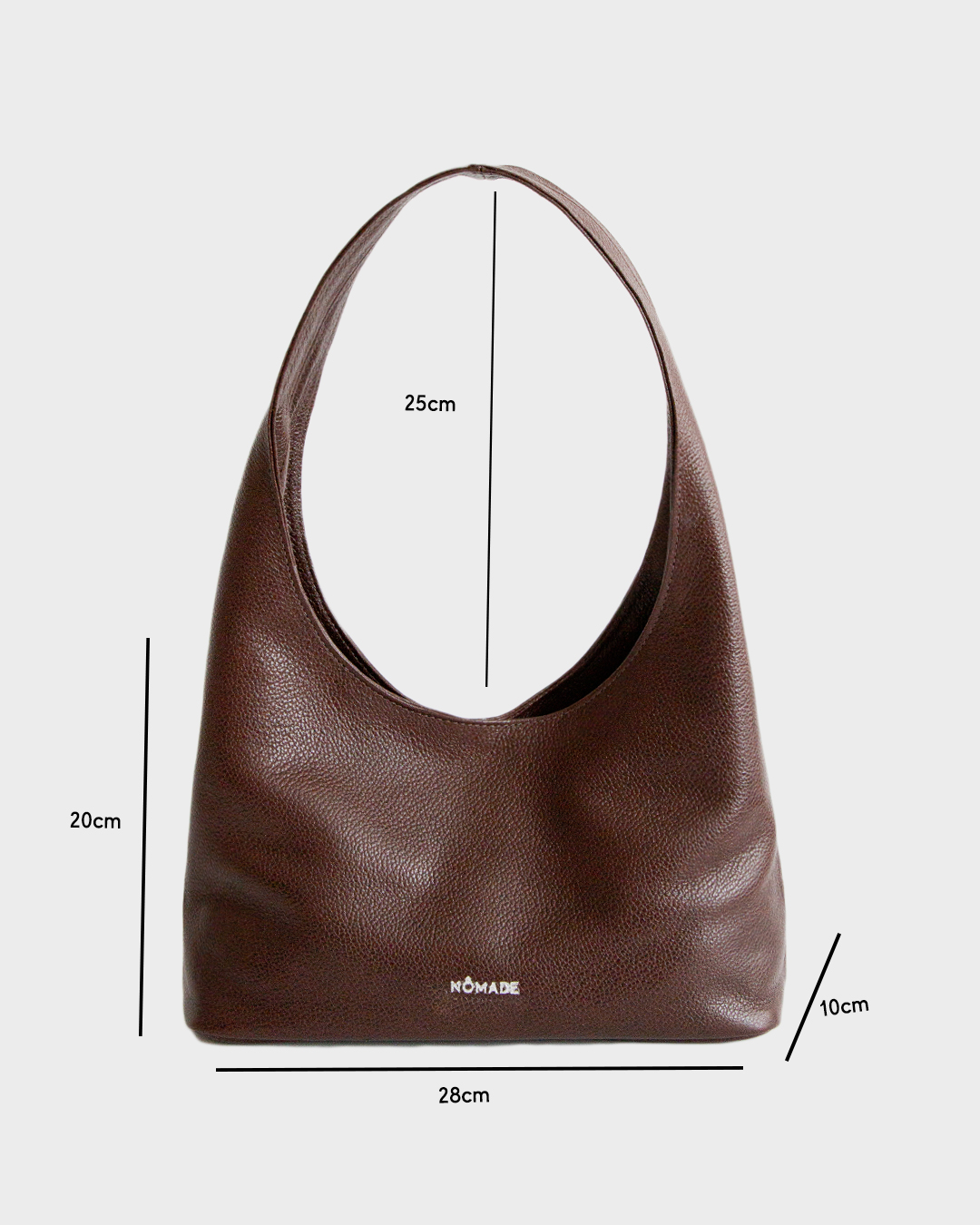 Daya Shoulder bag - Chocolate - Imagen 2