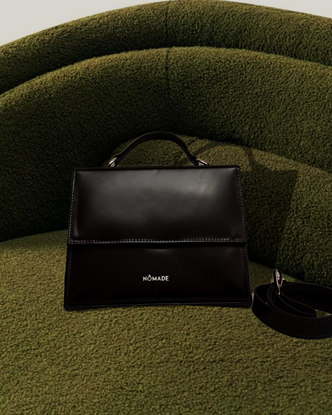 Venus Mini Bag - Chocolate charol - Imagen 7
